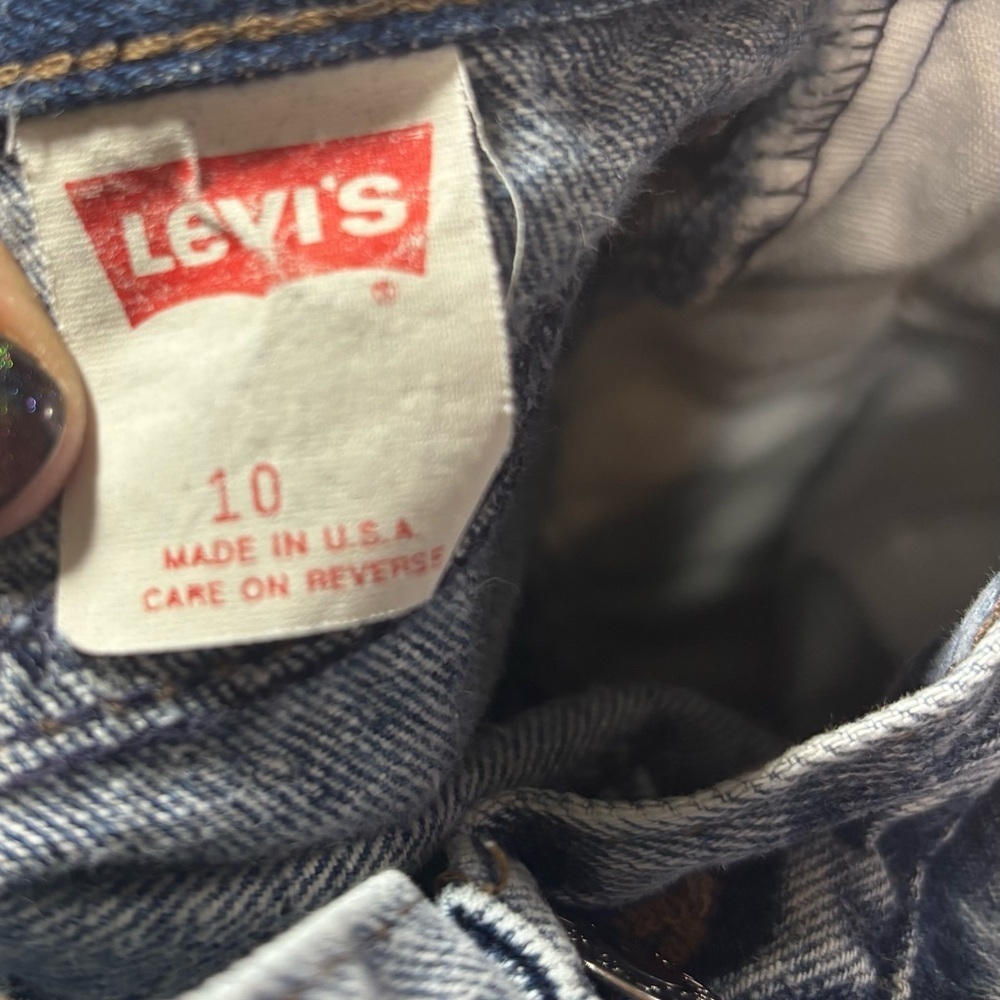Levi’s 900 Series Womens 10 Vintage High Waist Pleated Tapered Mom Jeans - Picture 7 of 7